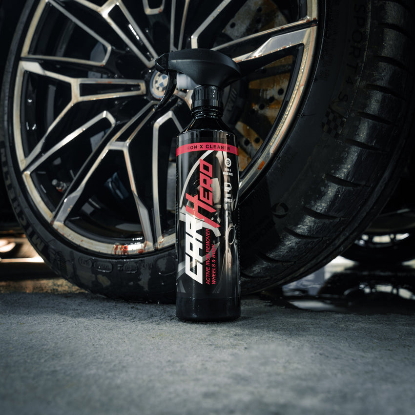 IRON X CLEANER - Decontaminazione di cerchi e carrozzeria